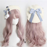 Bobbles Bow Sweet Lolita Beret