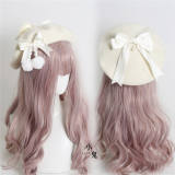 Bobbles Bow Sweet Lolita Beret