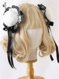 Chinese Style Bun Side Clips Lolita Headdress