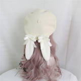 Sweet Bunny Ears Lolita Beret Multiple Wear Ways