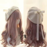 Lace Bow Sweet Lolita Beret