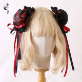 Chinese Style Bun Side Clips Lolita Headdress