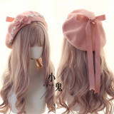 Lace Bow Sweet Lolita Beret