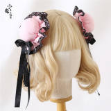 Chinese Style Bun Side Clips Lolita Headdress