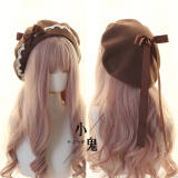 Lace Bow Sweet Lolita Beret