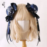 Chinese Style Bun Side Clips Lolita Headdress