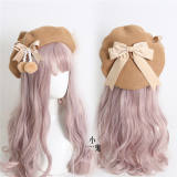 Bobbles Bow Sweet Lolita Beret