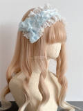 Hand-made Lace Bow Lolita Bonnet