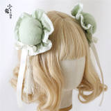 Chinese Style Bun Side Clips Lolita Headdress