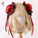 Chinese Style Bun Side Clips Lolita Headdress