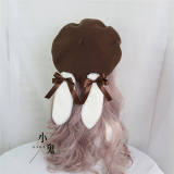 Sweet Bunny Ears Lolita Beret Multiple Wear Ways