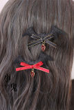 Devil Wings Halloween Hairclip