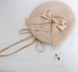 Sweet Bow Ribbon Lolita Beret