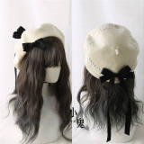 Lace Bow Vintage Lolita Beret