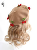 Sweet Cherry Lolita Beret