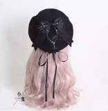 Sweet Bow Ribbon Lolita Beret