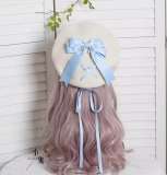 Sweet Bow Ribbon Lolita Beret