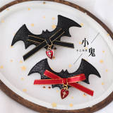 Devil Wings Halloween Hairclip