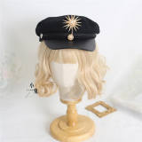 Wool Peaked Cap Vintage Hat