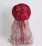 Sweet Bow Ribbon Lolita Beret