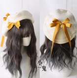 Lace Bow Vintage Lolita Beret