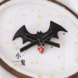 Devil Wings Halloween Hairclip