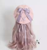 Sweet Bow Ribbon Lolita Beret