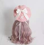 Sweet Bow Ribbon Lolita Beret