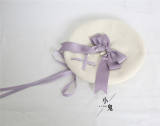 Sweet Bow Ribbon Lolita Beret