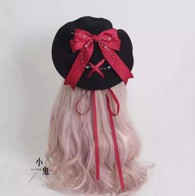 Kawaii Lolita Bowknot Fashion Beret