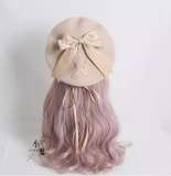 Sweet Bow Ribbon Lolita Beret