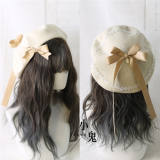 Lace Bow Vintage Lolita Beret