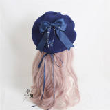 Sweet Bow Ribbon Lolita Beret