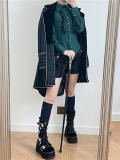 Little Dipper Blood Poetry Stripe Lolita Coat