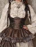 Blood Supply Journey into Exile Steampunk Dress, Blouse