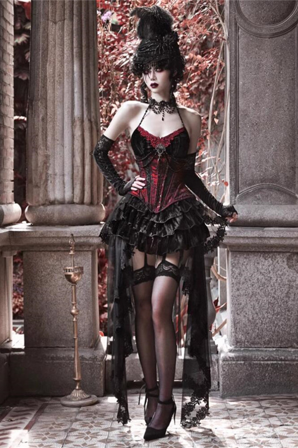 BLOOD SUPPLY / Goddess-Tops［BLK］ Blood Supply Duchess Corset(Full Payment Without Shipping
