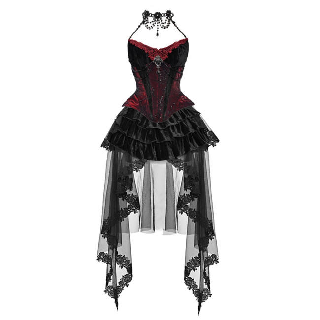 Blood Supply the Duchess Rococo Gothic Top, Corset and Skirt