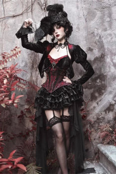 Blood Supply the Duchess Rococo Gothic Top, Corset and Skirt