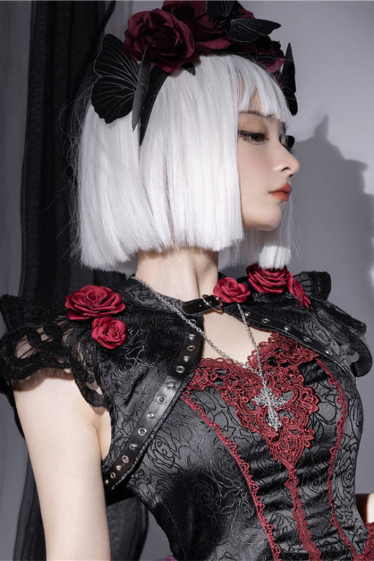 The Butterfly Effect Gothic Lolita Bolero and Headdress