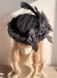 Hand-made Dots Yarn Flat Hat