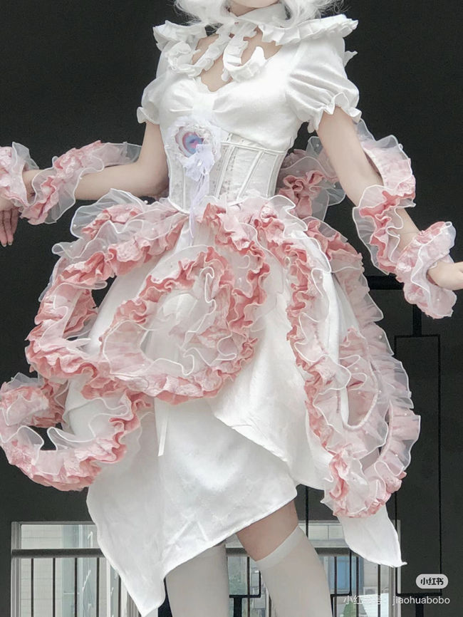 Cthulhu Tentacle Shape Adjustable Petticoat and OP Dress