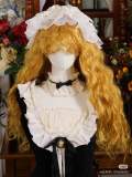 Halloween Vintage Long Curly Lolita Wigs