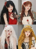 Halloween Vintage Long Curly Lolita Wigs