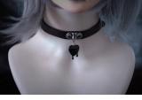 Strange Sugar Dark Black Choker