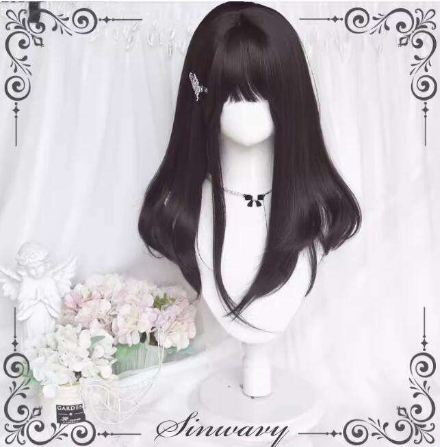 Long Curly Ponytails Blonde Lolita Wigs