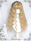 Angel Golden Wool Curly Lolita Wigs