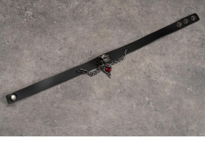 Strange Sugar Dark Black Choker