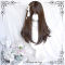 Long Dark Brown Wig Only