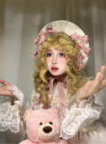 Cheese Bear Golden Brown Doll Lolita Wigs