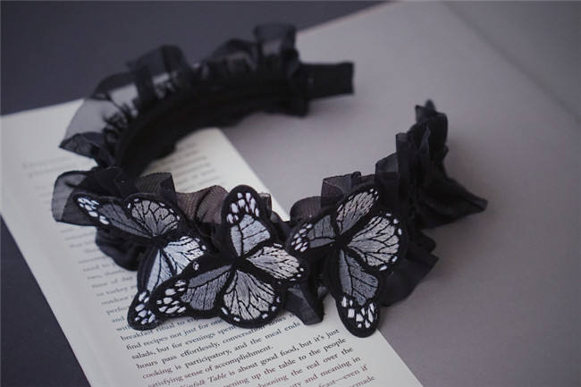 Strange Sugar Butterfly Gothic Headdress